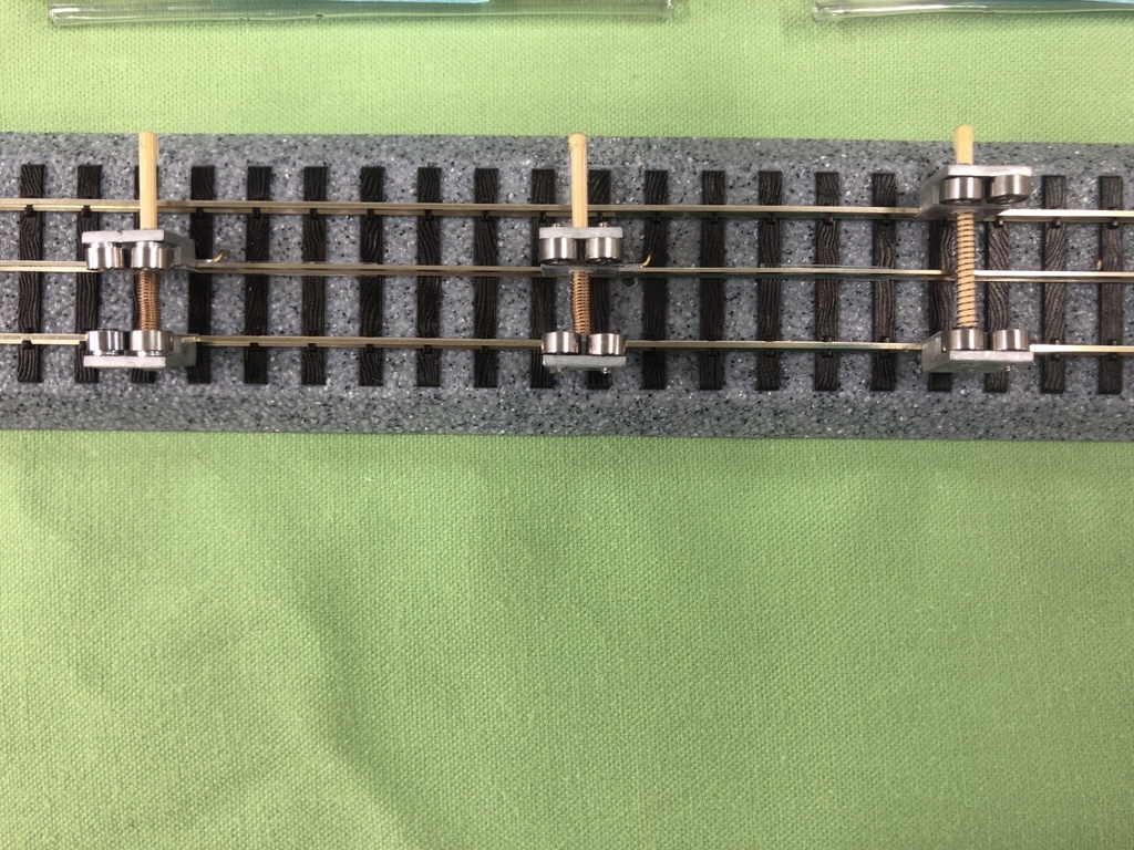 鉄道模型 フリーゲージ走行台