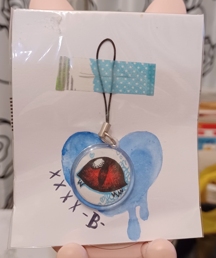 目ストラップ(××××)
