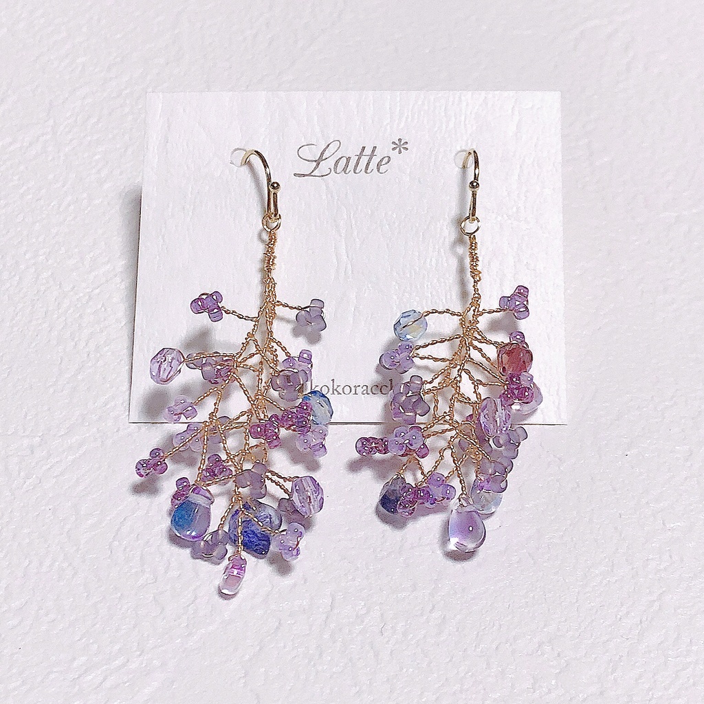 【Sale】てんえどモチーフ 小枝ピアス