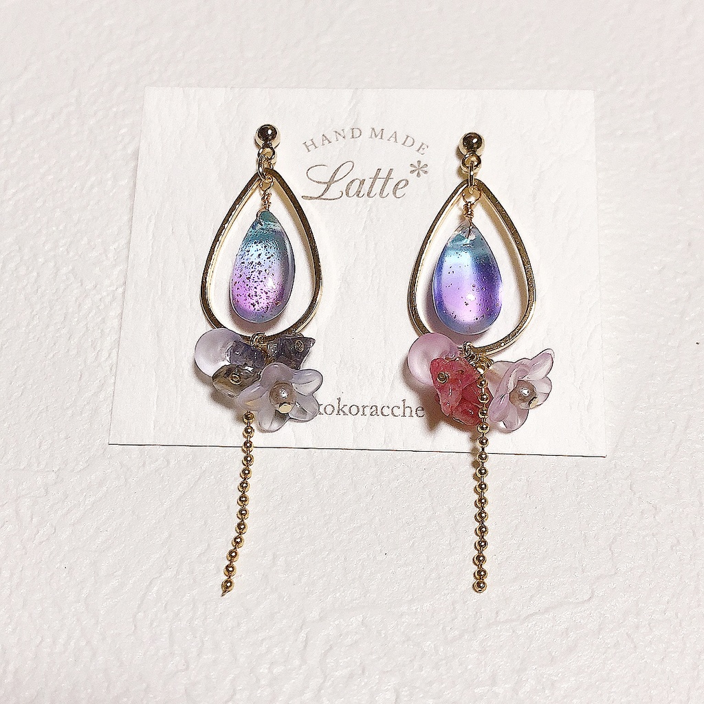 【Sale】てんえどモチーフピアス