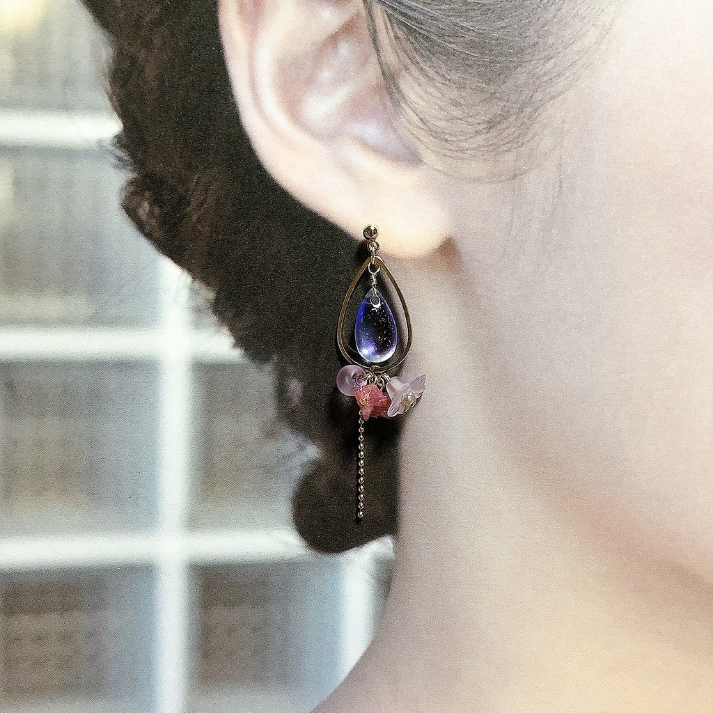 【Sale】てんえどモチーフピアス