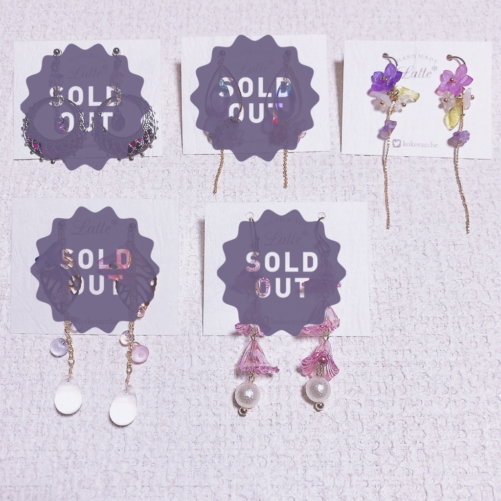 【Sale】てんえどモチーフピアス