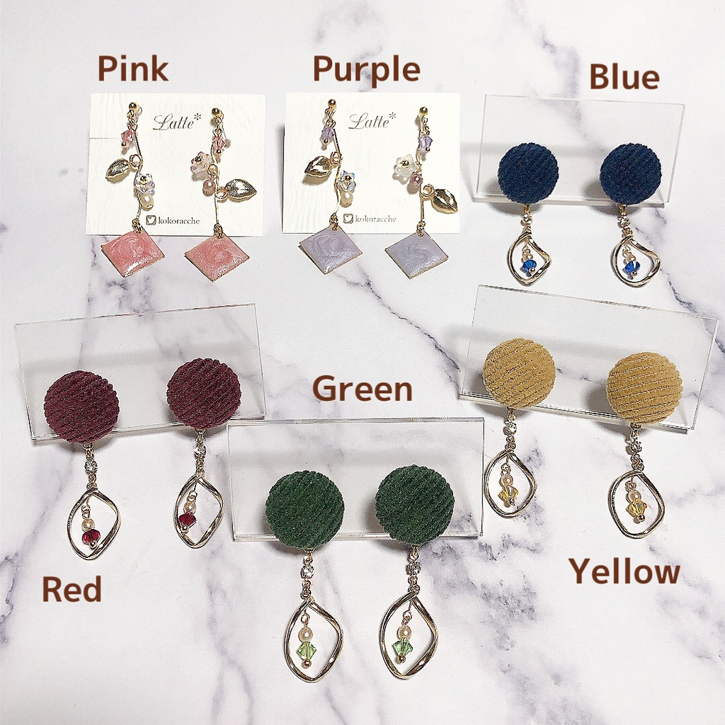 【Sale】江 モチーフイヤリング