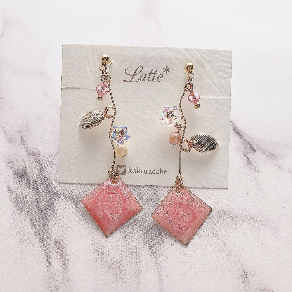 【Sale】江 モチーフイヤリング