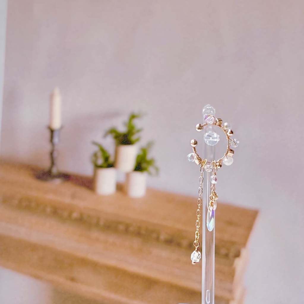 モチーフイヤーカフ