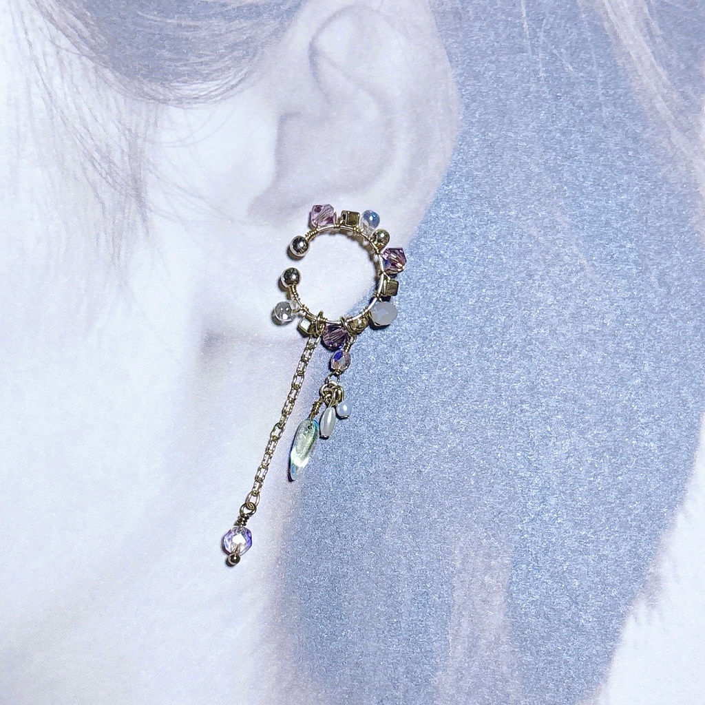 モチーフイヤーカフ