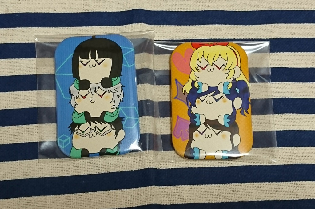 スヤァ缶バッジ