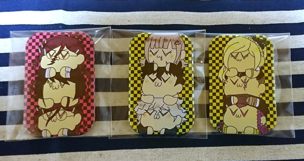 スヤァ缶バッジ