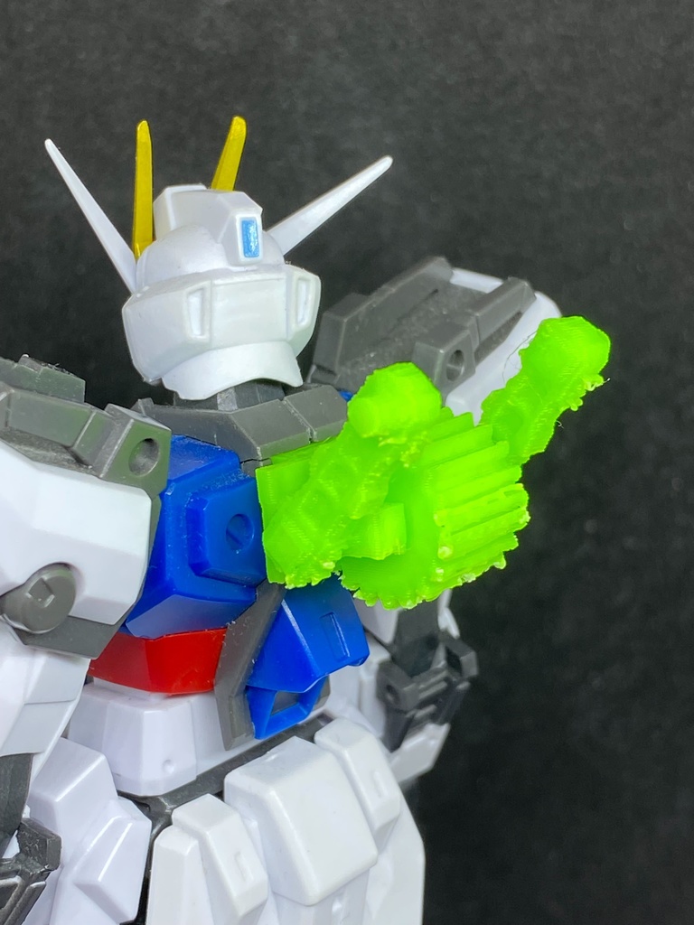 GUNDAM UNIVERSE ストライクガンダム用 自作ストライカーパック拡張コネクタ