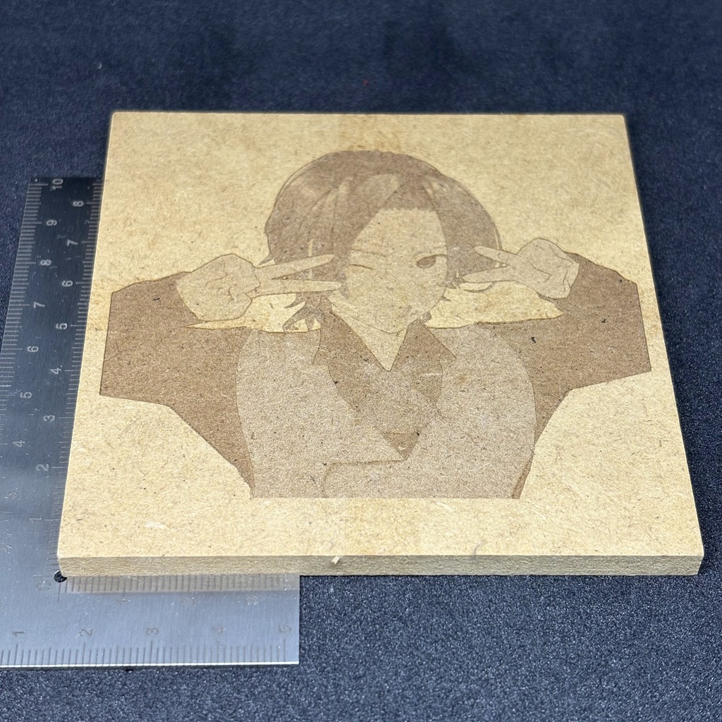 うのっち木製コースターA