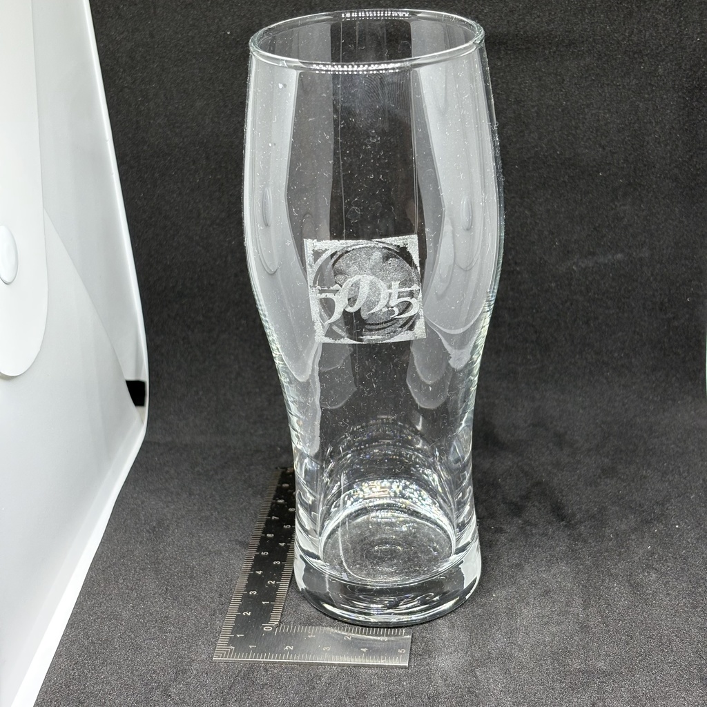 うのっちのビールグラス