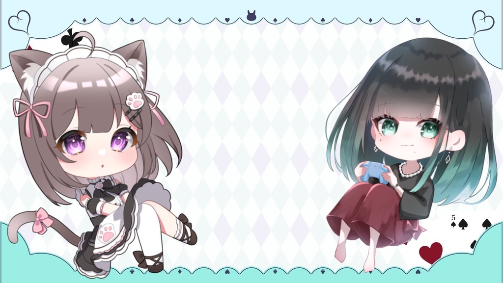 猫天凛　SDアクリルスタンドキーホルダー