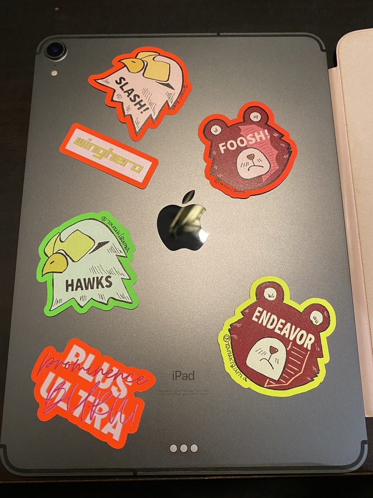 ダイカットステッカー4種セット