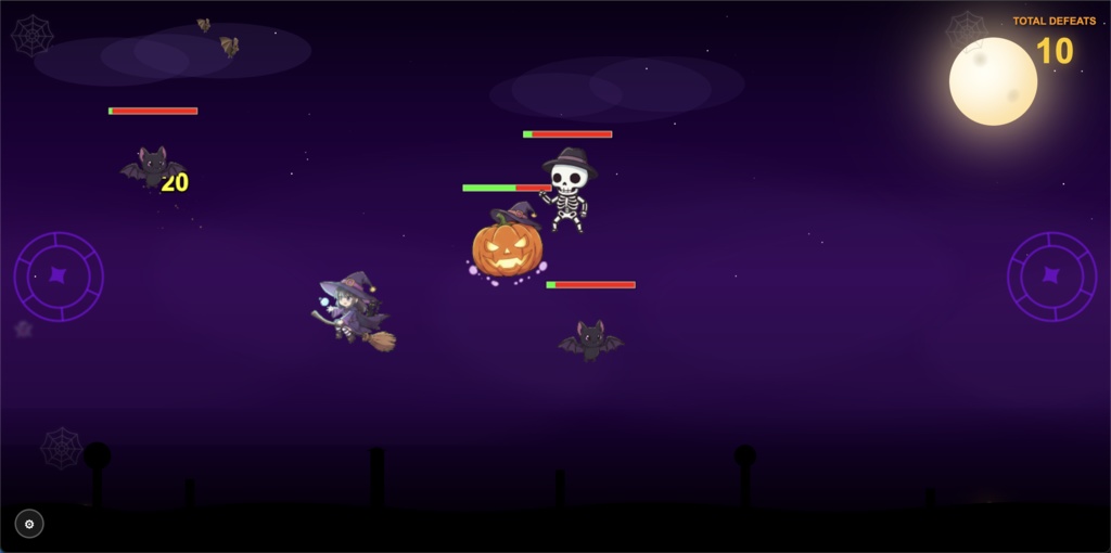 【わんコメ対応】ゴーストパーティー!参加型ハロウィン配信演出ツール【V1.5.0】