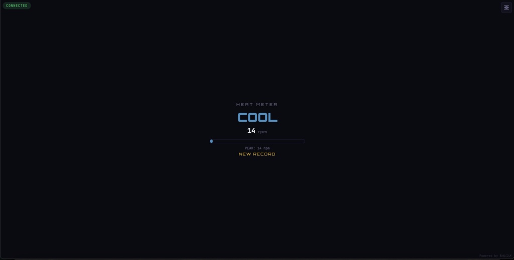 【わんコメ連携】リアクションパワー - YouTube Liveリアクション可視化でエンゲージメント向上OBSオーバーレイ