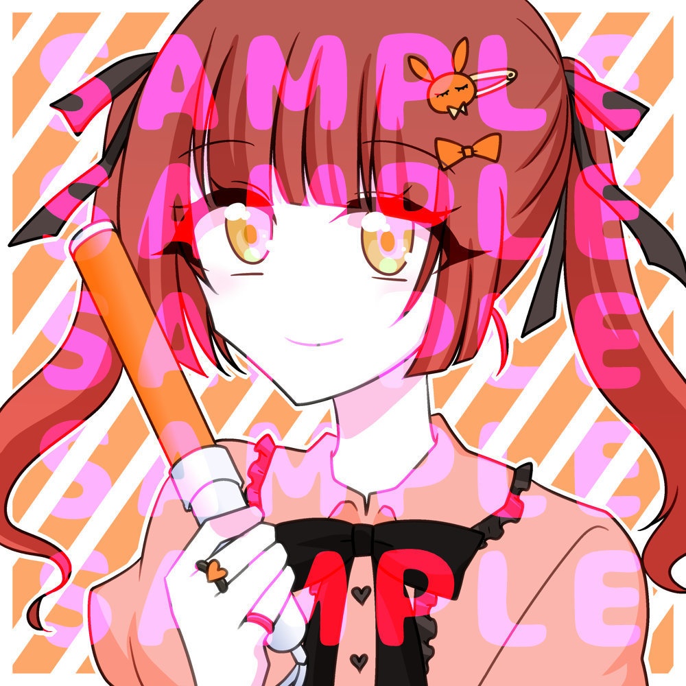 推しカラー量産型女子フリーアイコンセット