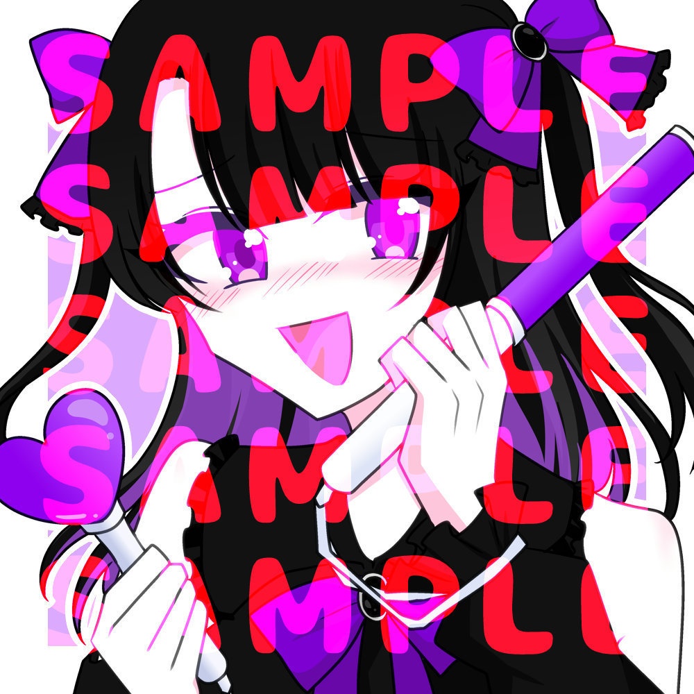 推しカラー量産型女子フリーアイコンセット