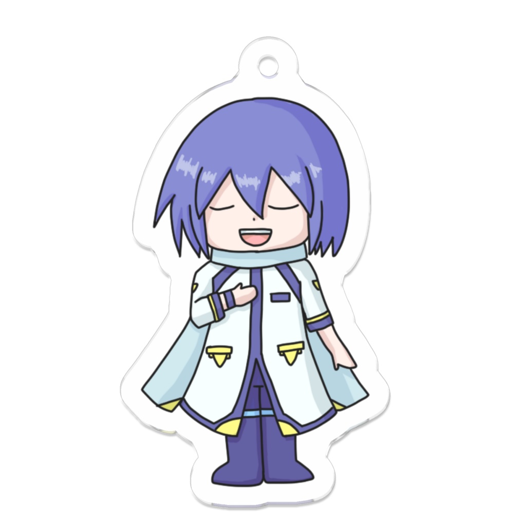 シアンくんアクリルキーホルダー