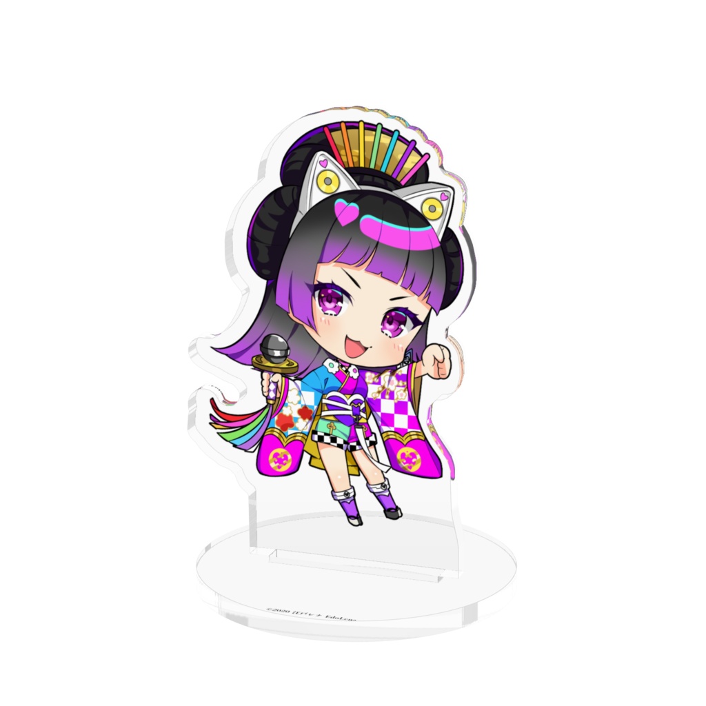 天下逸品 江戸レナ(ミニキャラ) アクリルフィギュア : VSinger EdoLena (mini character) Acrylic figures