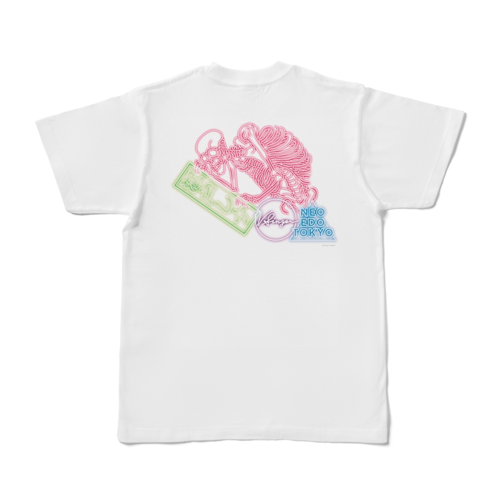 江戸レナ 家紋T - ガシャドクロ ver. : EDOLENA Family Crest T-shirts - gashadokuro ver.
