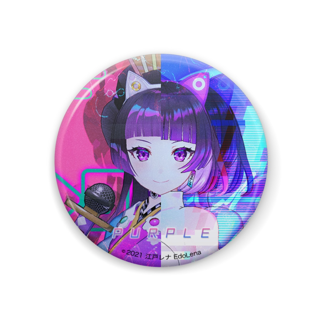 【缶バッジ②】PURPLE - アルバム発売記念 tin badges