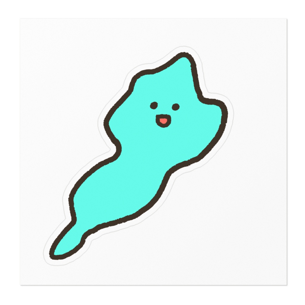 びわちゃんステッカー