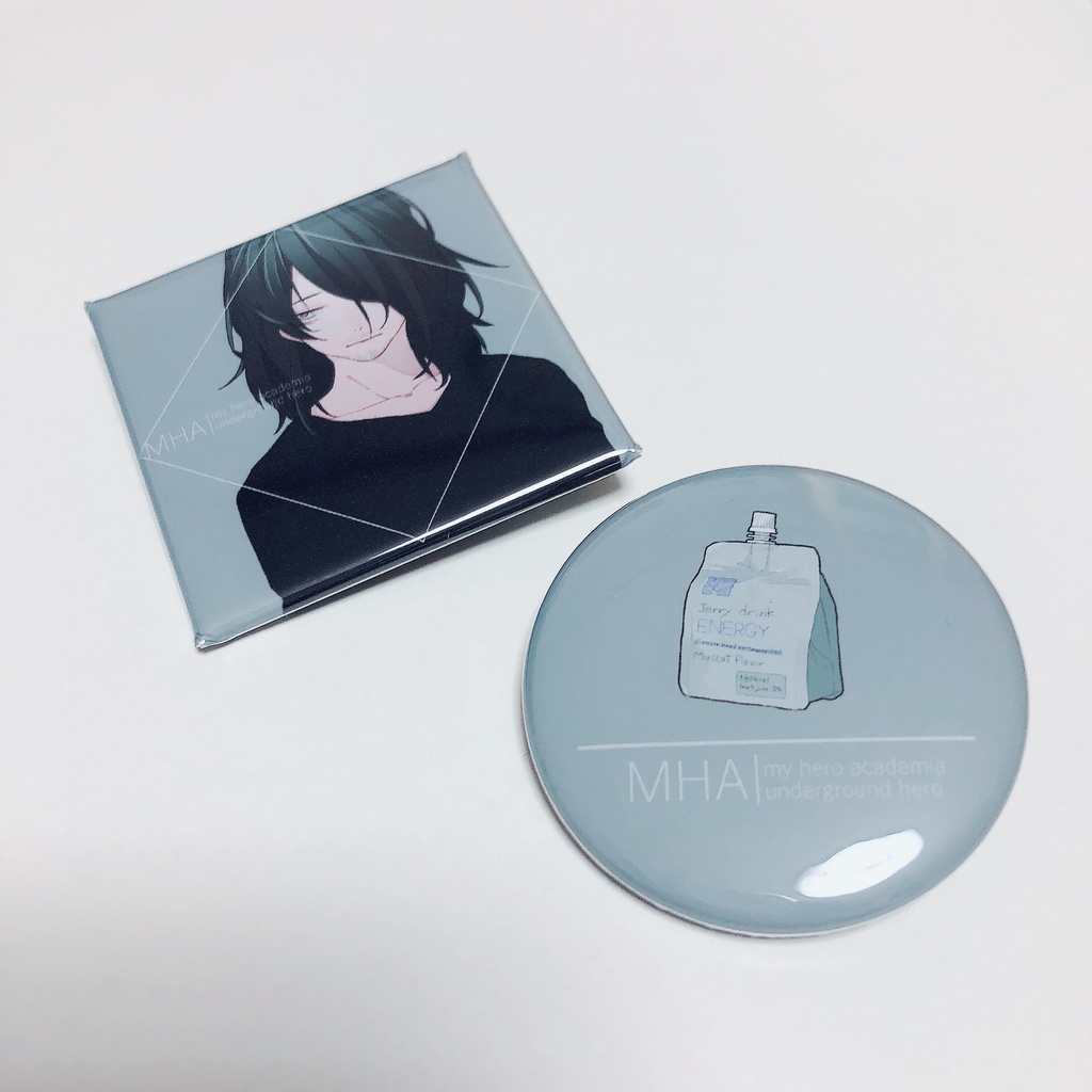 〔缶バッジ〕underground hero