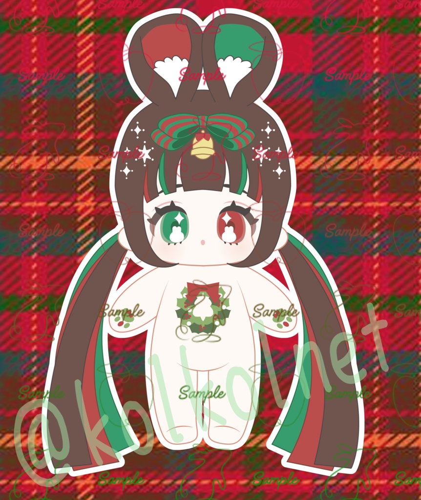 クリスマスうさぎ🎄🐰二次金