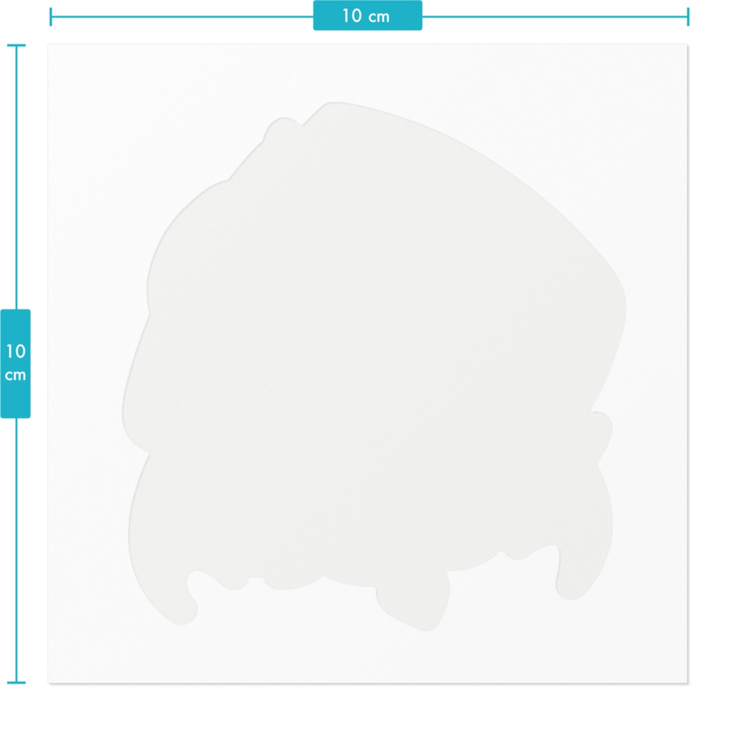 おかおステッカー - Amathyst