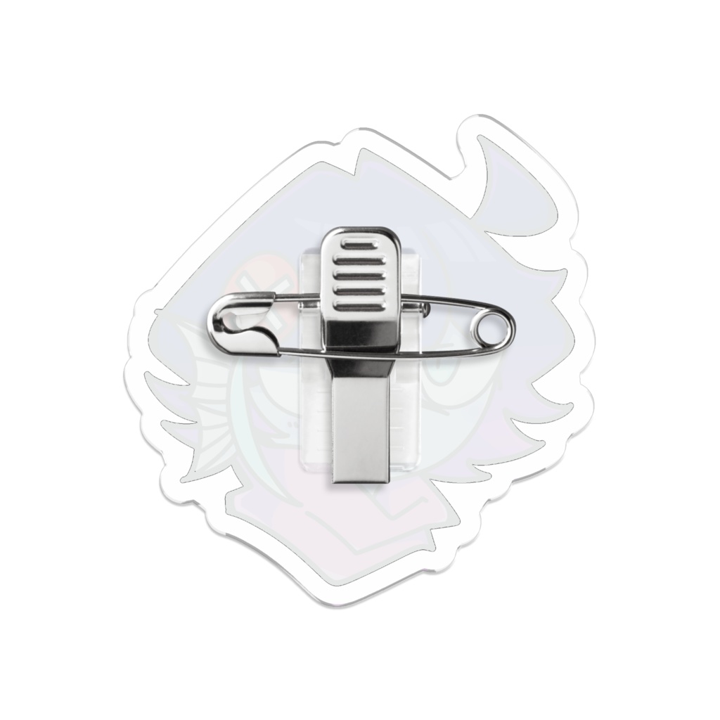 おかおアクリルバッジ - JeRRy