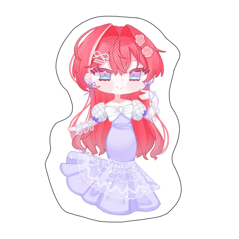 【シール】ドレスアンジュシール（にじそうさく10）