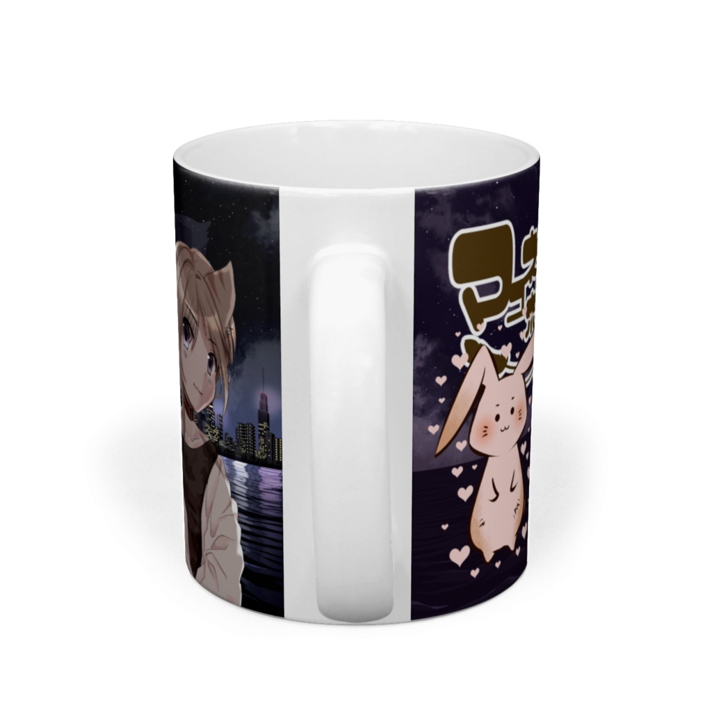 眉猫マグカップ01
