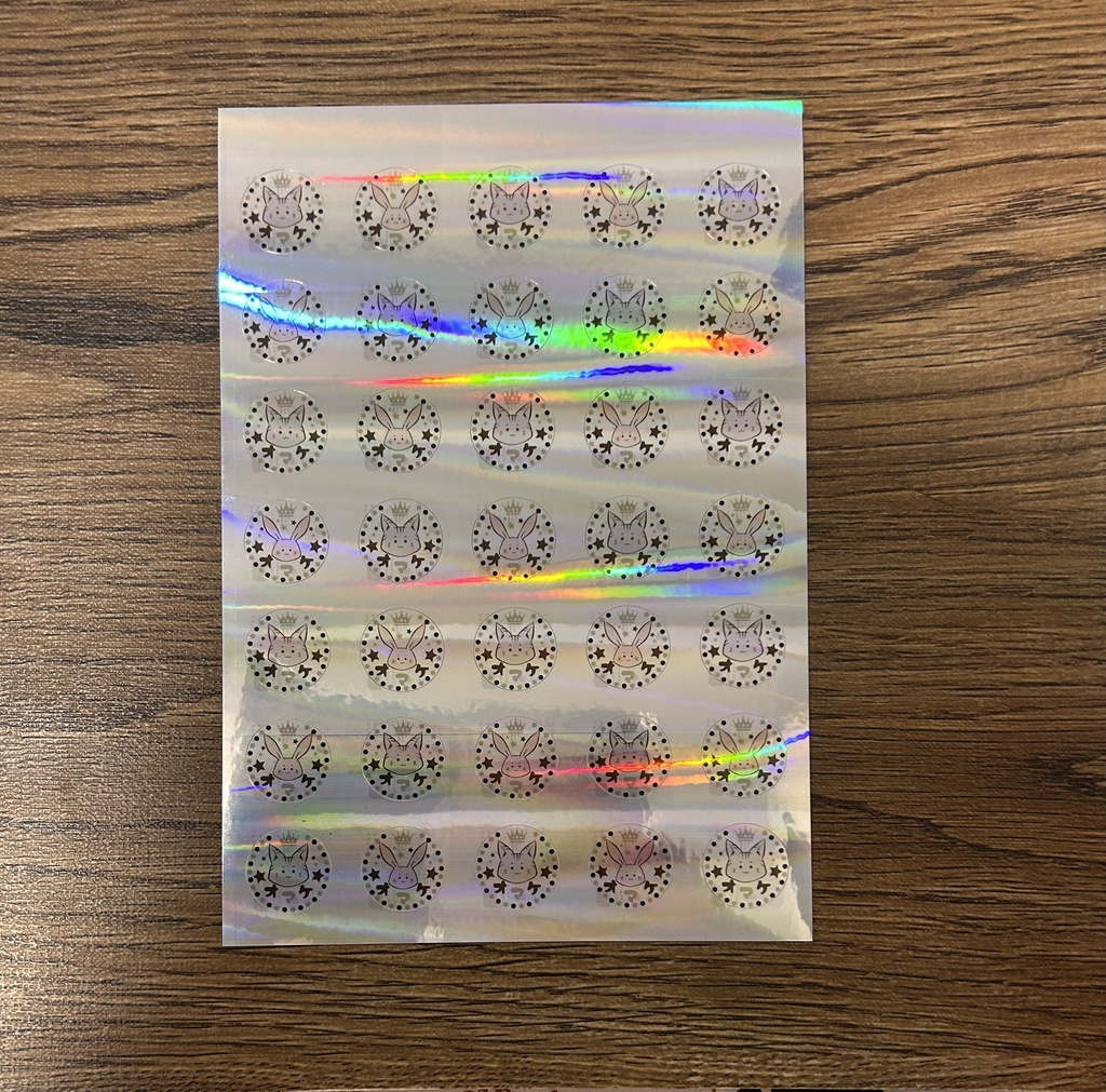 まゆうさまゆねこオマケシール