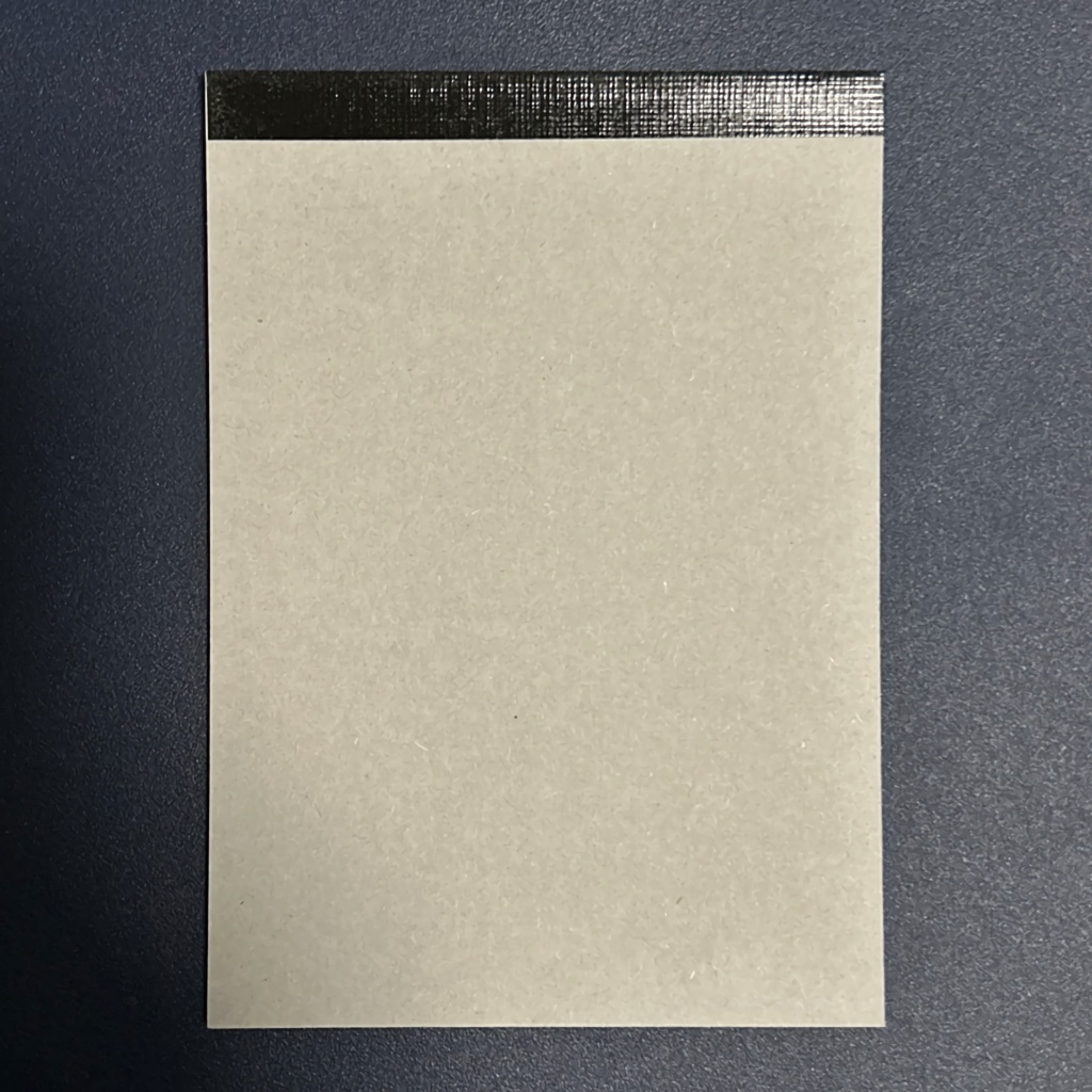 うちのメジェドさんB7メモ帳