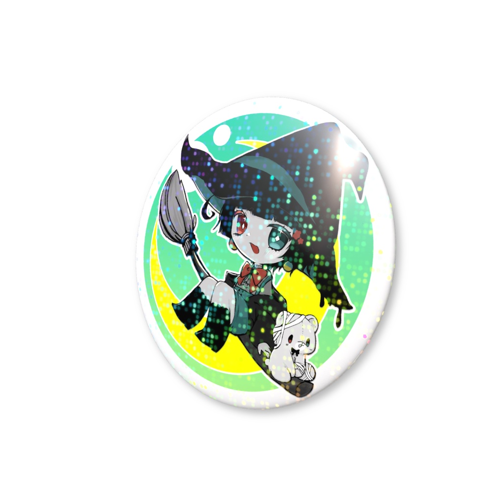 ホログラム缶バッジ(魔法使い)