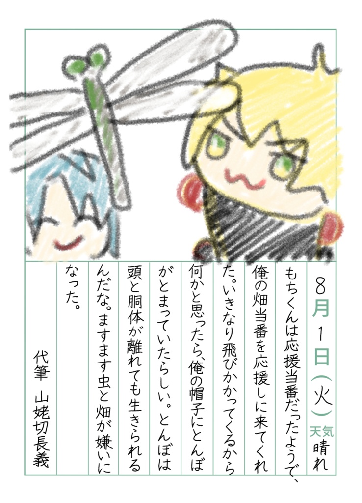 もちにゃんの絵日記帳