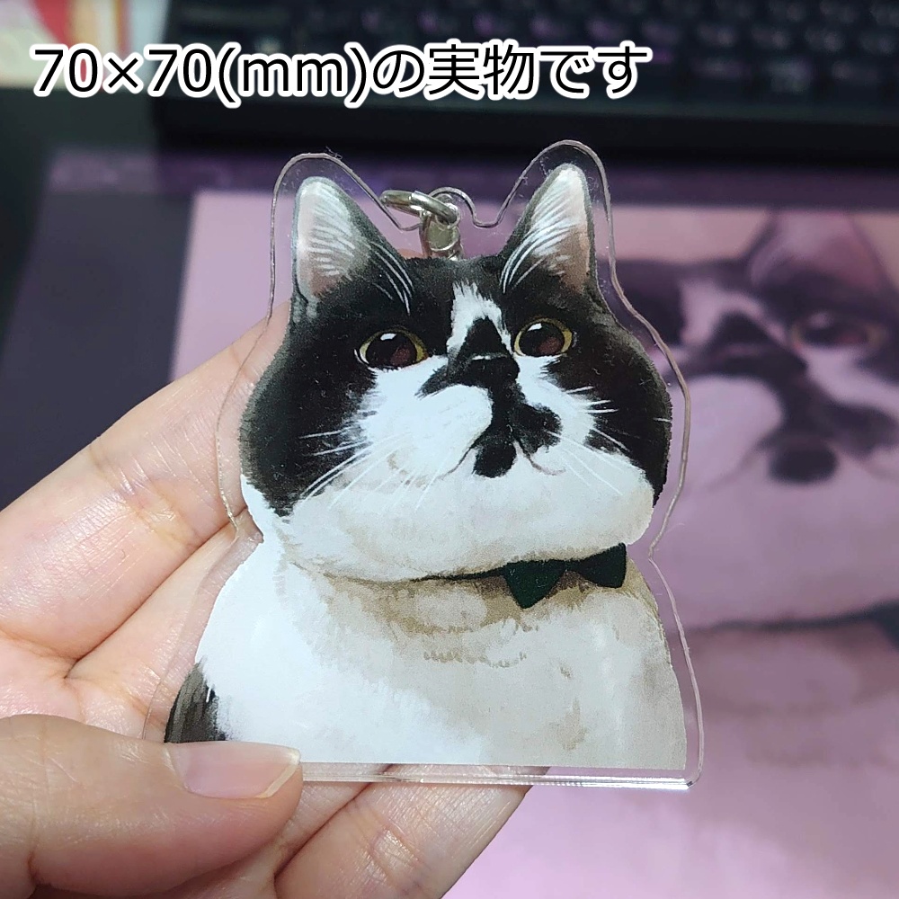 フクフクてんてんアクキー