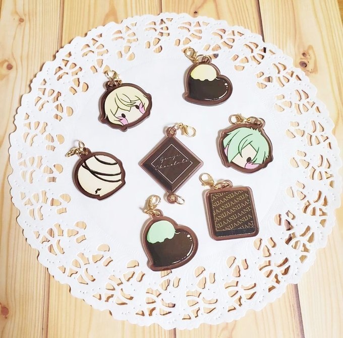 源氏チョコアクリルチャーム