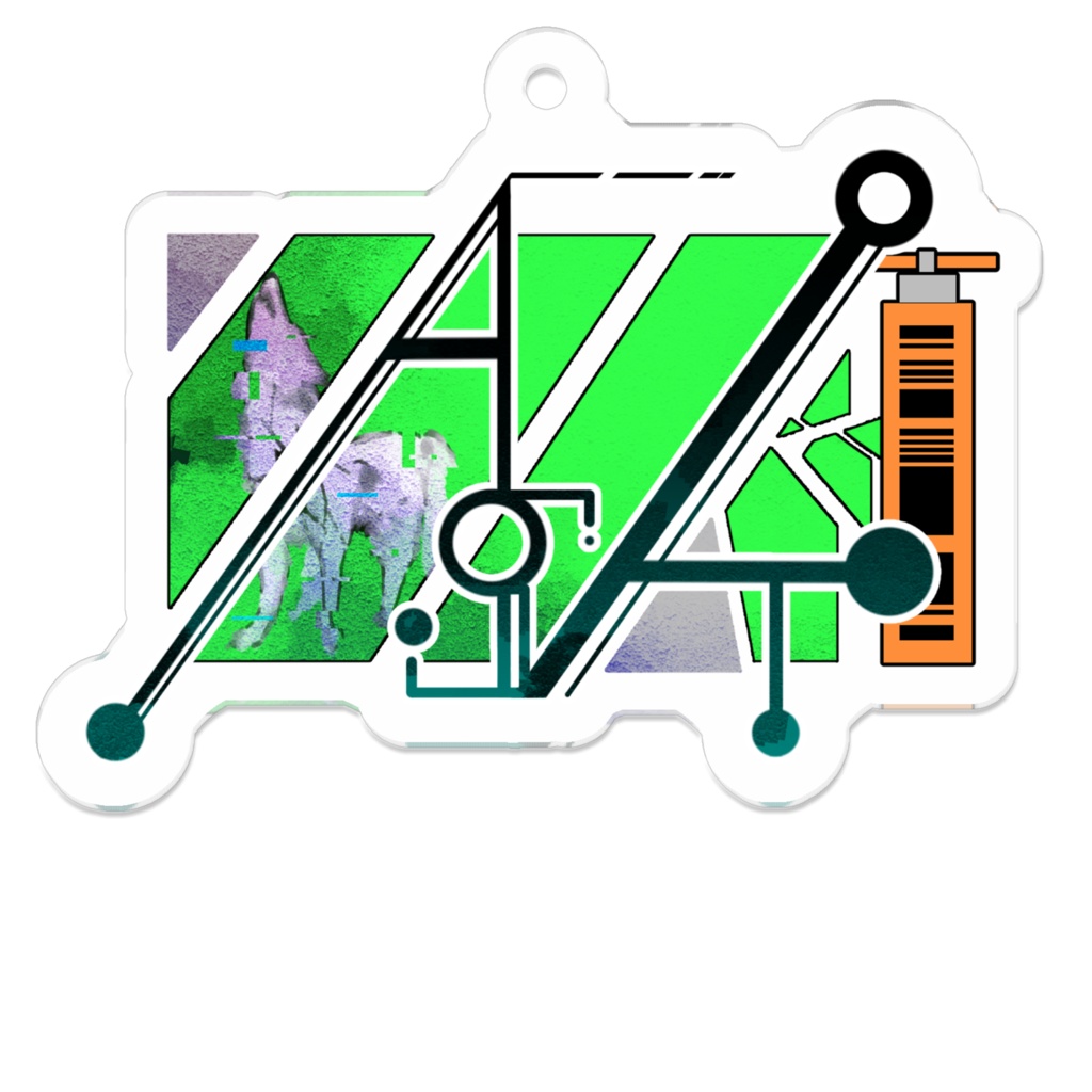 Askロゴキーホルダー
