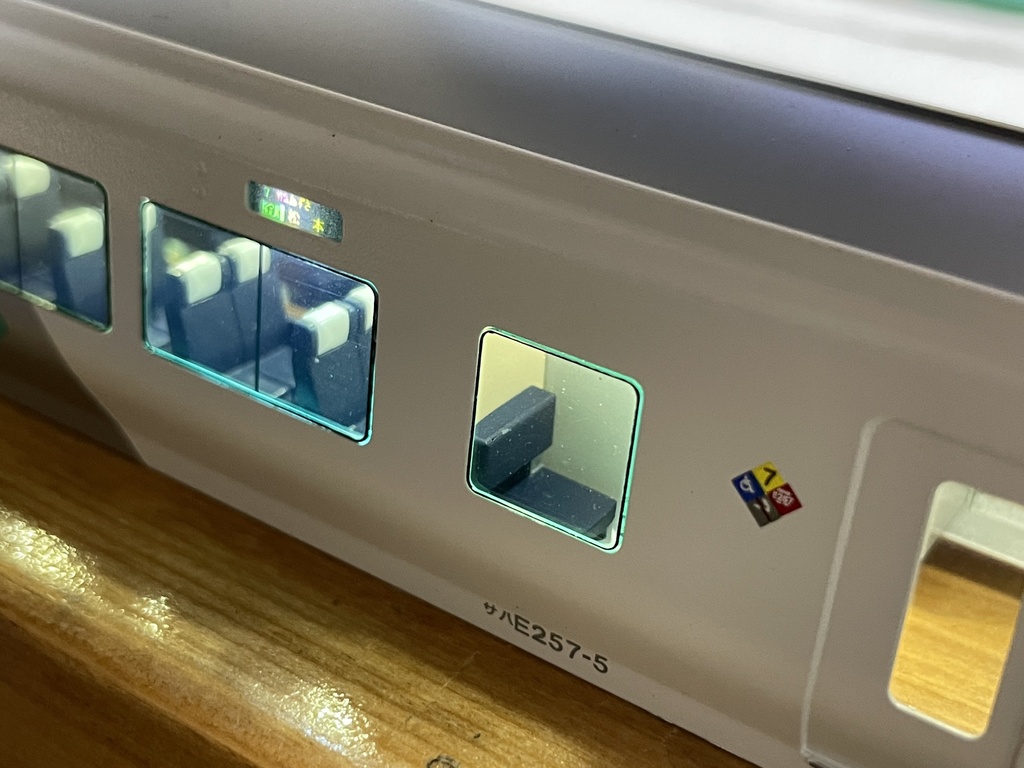 1/80 E257系 内装パーツセット