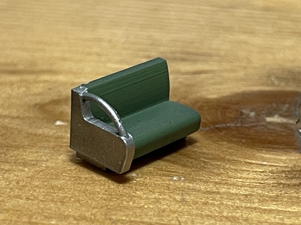 1/80 阪急電車 ロングシートセット 全4種