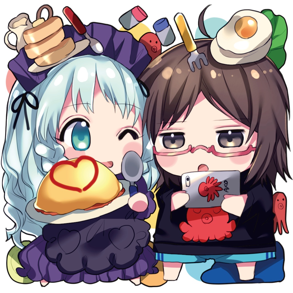 かっぷりんぐアクキー【全4種】