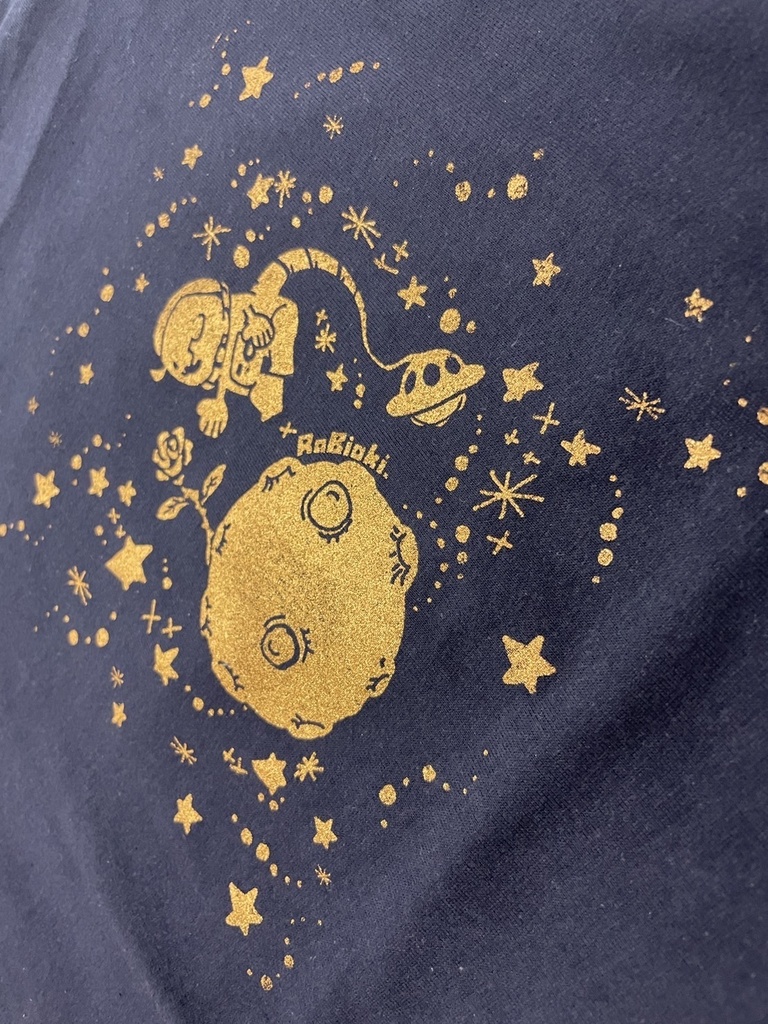星の王子様モチーフ_メシマズTシャツ