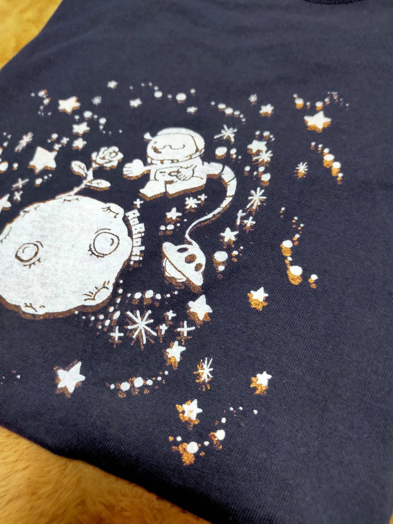 星の王子様モチーフ_メシマズTシャツ