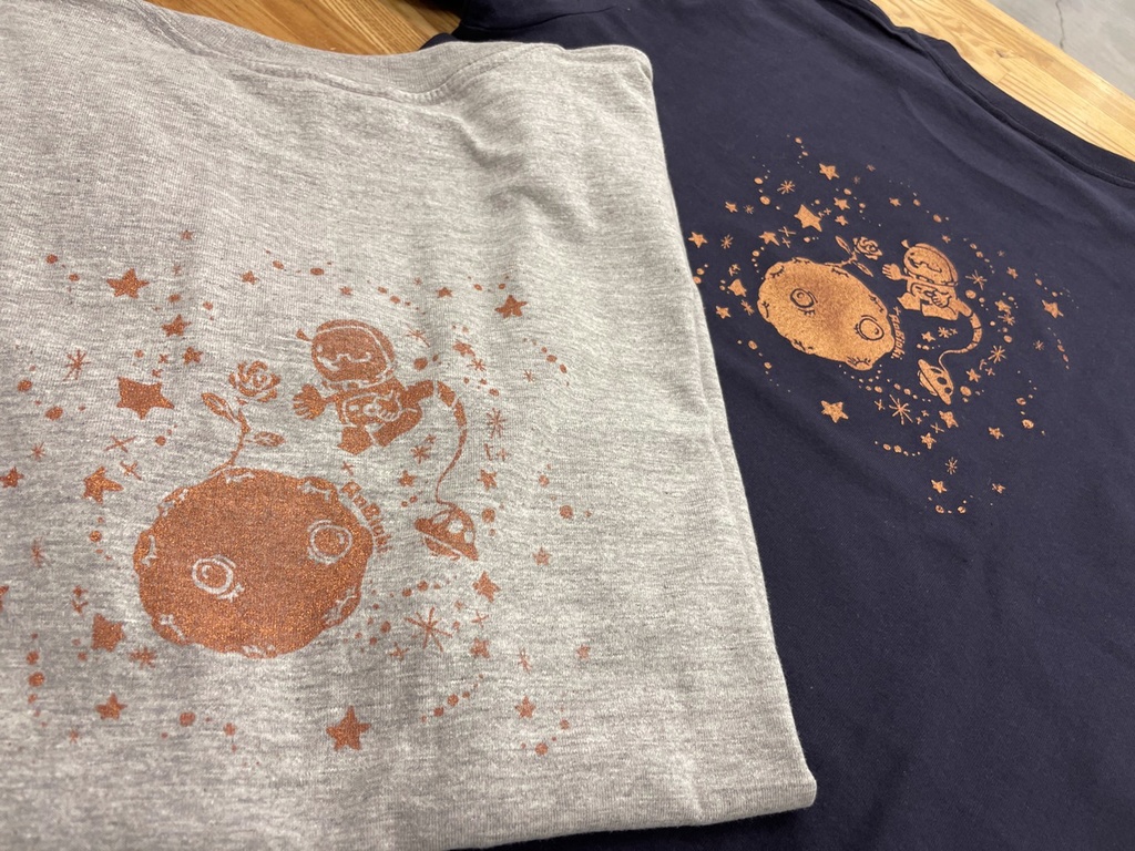 星の王子様モチーフ_メシマズTシャツ