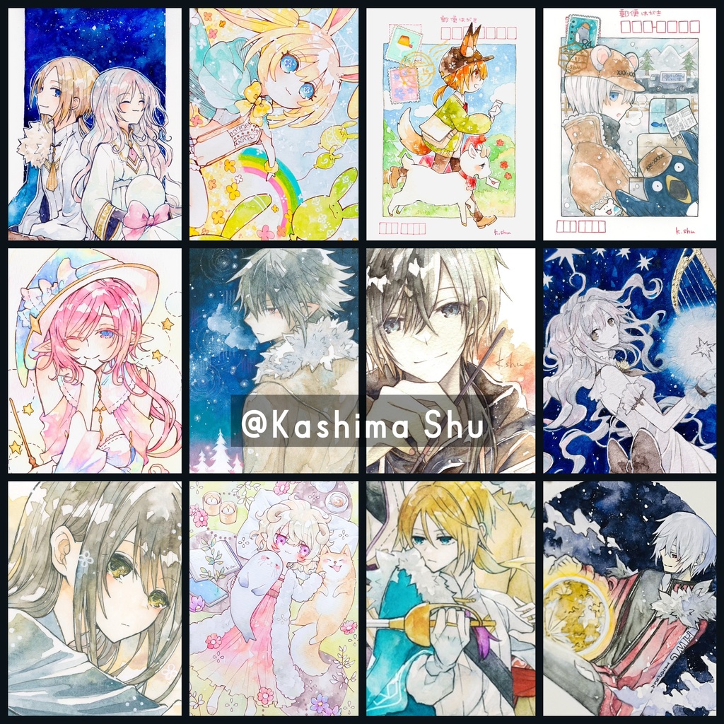 【アナログ原画】イラストオーダー