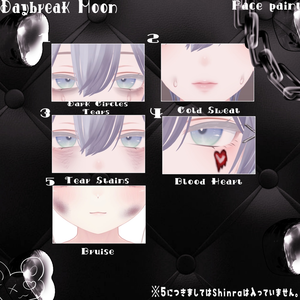 『Despair Lilith✖Eye Textus』Ladies~8アバター対応!!