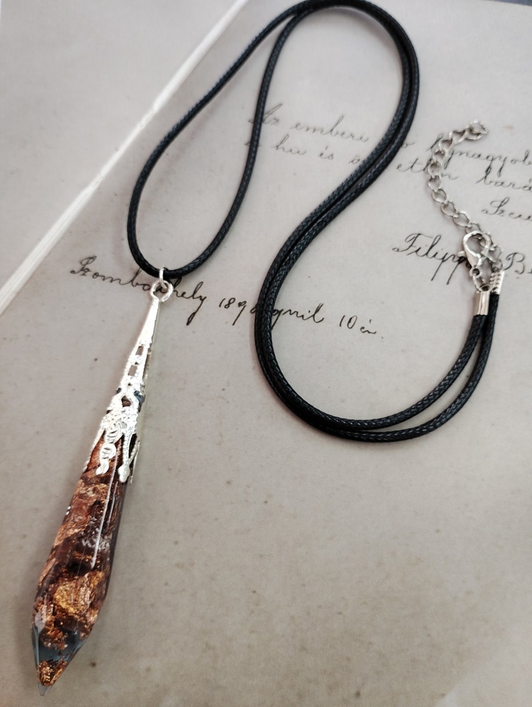 ペンデュラムネックレス【アクアマリン】