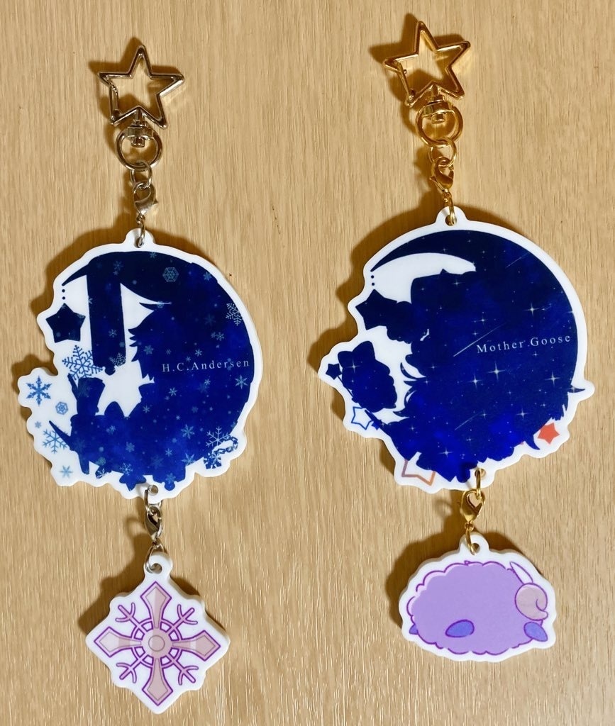 おつきさまキーホルダー