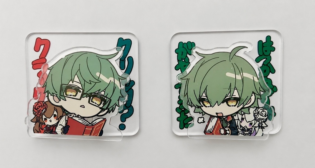 スタンプ風メモスタンド